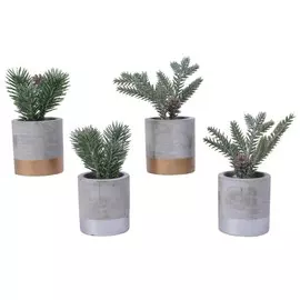 Елка декоративная Kaemingk мини 6х14 см в ассортименте