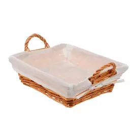 Емкость с ручками Kesper плетеное дерево