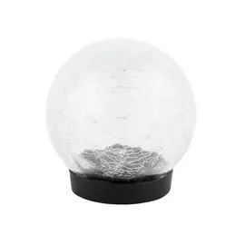 Садовый светильник ЭРА ERASF012-24 Шар на солнечной батарее, 15 LED 15 cм