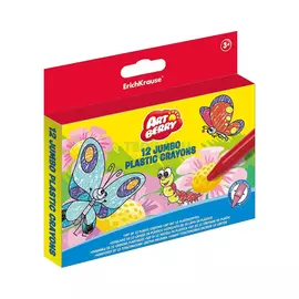 Erich Krause джамбо artberry 12 цв мелки