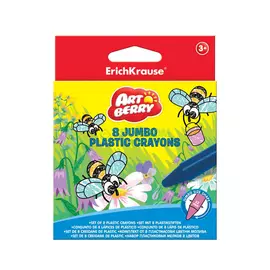 Erich Krause джамбо artberry 8 цв мелки