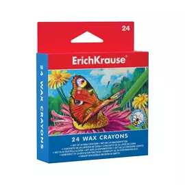 Erich Krause мелки восков. 24 цв