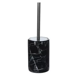 Ёршик для туалета мрамор черный Hengfei 10,5х10,5х15,7 см