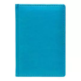 Ежедневник датированный Hatber на 2021 176 л А6 Nebraska Thermo бирюзовый