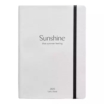 Ежедневник Infolio Study Universe датированный 2025 белый А5