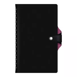 Ежедневник недатированный Hatber на 2021 128 л А5 Vivella Bicolour черный/сиреневый