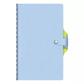 Ежедневник недатированный Hatber на 2021 128 л А5 Vivella Bicolour голубой/салатовый