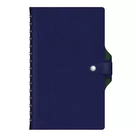 Ежедневник недатированный Hatber на 2021 128 л А5 Vivella Bicolour синий/зеленый