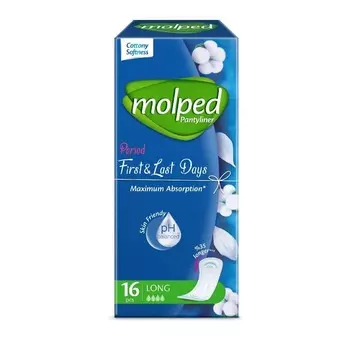 Ежедневные прокладки Molped first&last days 16 шт