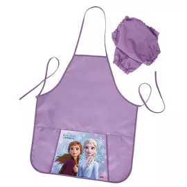 Фартук для труда Hatber "Холодное сердце" с двумя карманами + нарукавники