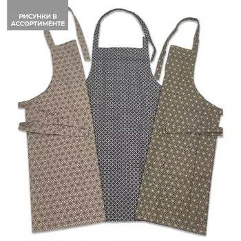 Фартук Лён Наш Геометрия