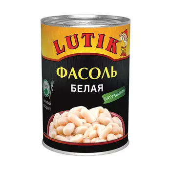 Фасоль белая Lutik 425 мл
