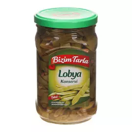 Фасоль Bizim Tarla зеленая, 630 г