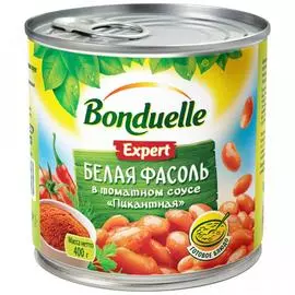 Фасоль Bonduelle Пикантная белая в томатном соусе, 400 г