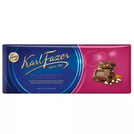 Fazer молочный шоколад фундук/изюм 200г