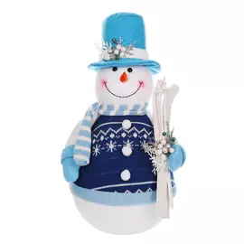 Фигура Cheng kuo Снеговик с лыжами