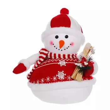 Фигура Cheng kuo Снеговик с лыжами