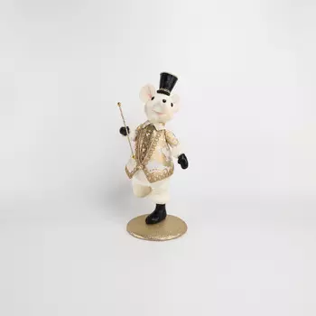 Фигура декоративная James arts мышка 19х23х50 см