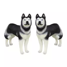 Фигура декоративная Kaemingk Хаски в ассортименте