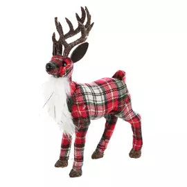 Фигура декоративная Kaemingk Олень 9x17x24 см