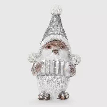 Фигура декоративная светящаяся Dekor pap птичка 28x26x45 см