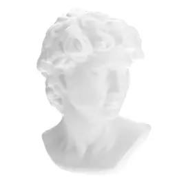 Фигура головы Boltze Ludovico белая 29 см