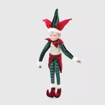 Фигура Mercury NY декоративная эльф зеленый 12х7х54 см