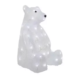 Фигура объемная светящаяся Kaemingk медведь 30х34х45 см