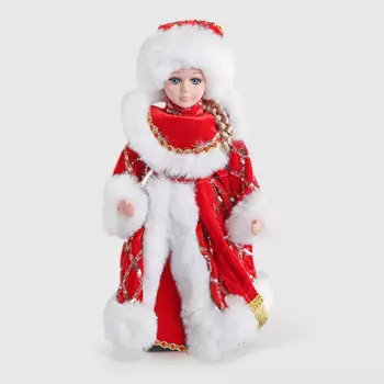 Фигура с мелодией Sote Toys Снегурочка 30 см