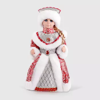 Фигура с мелодией Sote Toys Снегурочка 40 см