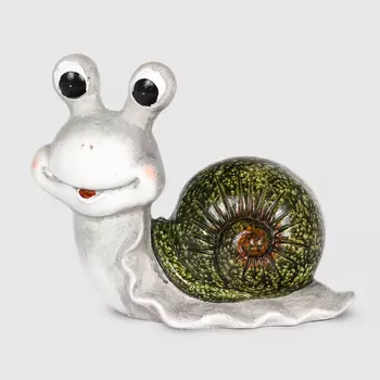 Фигура садовая декоративный Delux Quanzhou улитка 26х13см