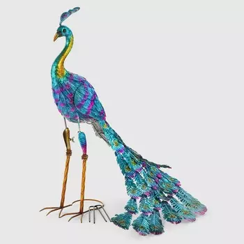 Фигура садовая Integrity павлин 53,5х53,5х71 см