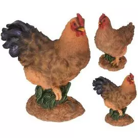 Фигура садовая Koopman garden петух 21,5x12x27 см