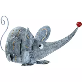 Фигура садовая Medusa мышь Ганнибал 21х51х19