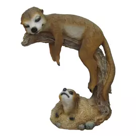 Фигура садовая Сурикат на ветке Тпк полиформ