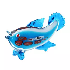 Фигурка Art glass экзотическая рыбка 32.5х14см