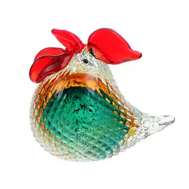 Фигурка Art glass петушок 13x7.5x13 см