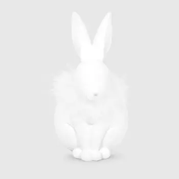 Фигурка декоративная Dekor pap заяц 13x10x19 см