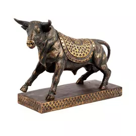 Фигурка декоративная Русские подарки Бык 29х11х22см