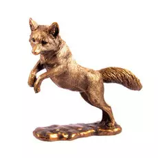 Фигурка декоративная Русские подарки Лиса 22х7х18см