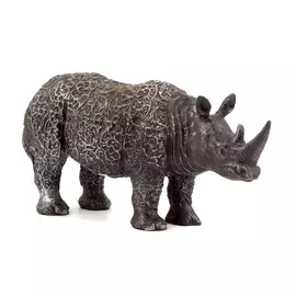 Фигурка декоративная Русские подарки Носорог 28х9х14см