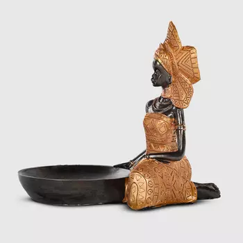 Фигурка девушки Willken золото 19,7х12,2х18 см