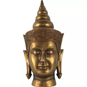Фигурка Glasar голова будды 16х19х36см