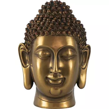 Фигурка Glasar голова будды 17х16х26см
