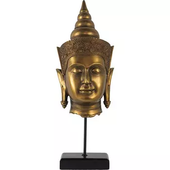 Фигурка Glasar голова будды 18х19х50см