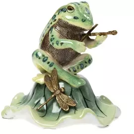 Фигурка Glasar Лягушка 15x15x15см