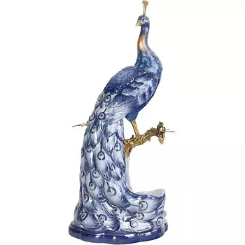 Фигурка Glasar павлин 28x23x51 см
