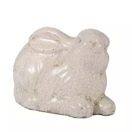 Фигурка Glasar Зайчик керамическая 23х13х16см