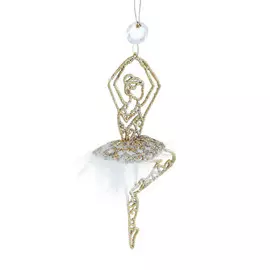 Фигурка Weiste Балерина 150мм золото (95862)