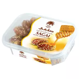 Финики Сагай Siafa с миндалем в меде и кунжутной посыпкой 400 г